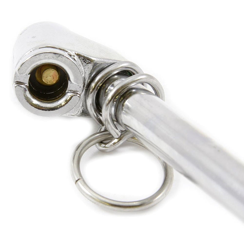 Forney Steel Dual Foot Tire Gauge 3/8 in. NPT 150 psi