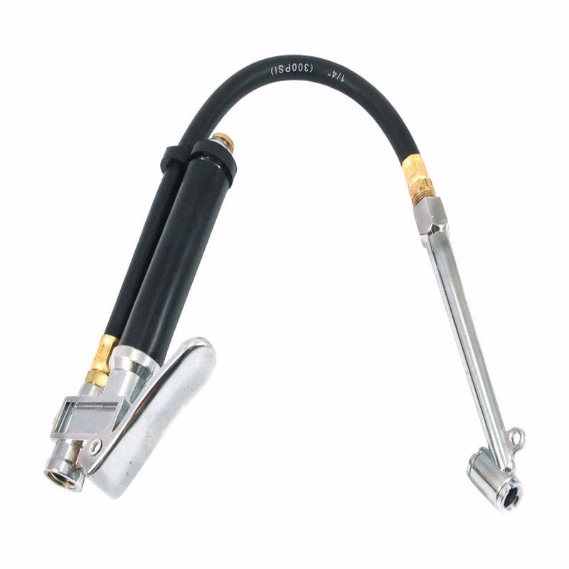 Forney Plastic/Steel Standard Tire Inflator and Gauge 1/4 in. NPT 120 psi