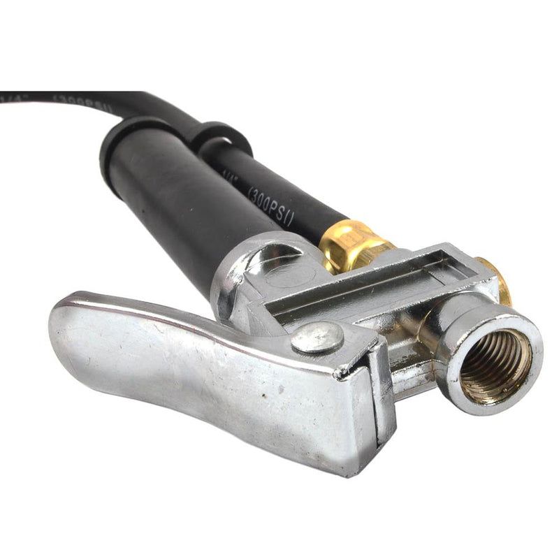 Forney Plastic/Steel Standard Tire Inflator and Gauge 1/4 in. NPT 120 psi