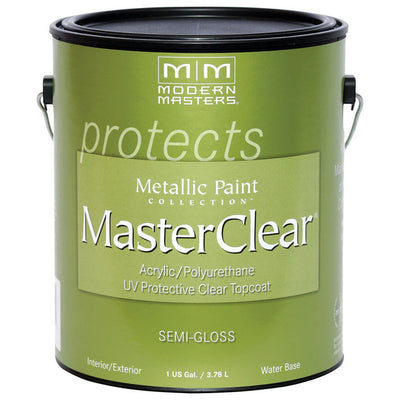 Modern Masters Semi-Gloss Clear Water-Based Protective Coating Exterior and Interior 1 gal