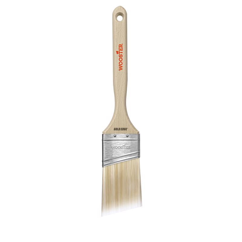 Wooster Gold Edge 2 in. Firm Semi-Oval Angle Paint Brush
