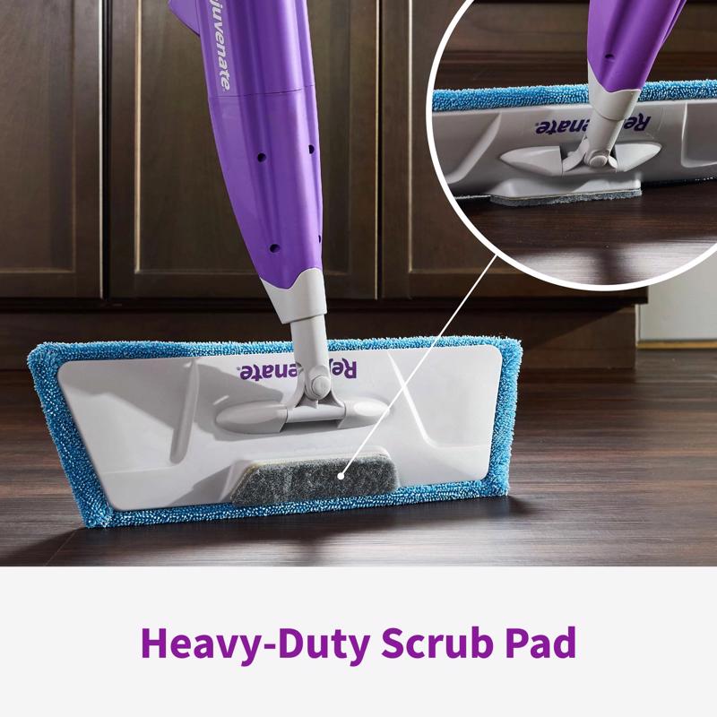 Rejuvenate Click n Clean 16 in. W Flat Mop Kit