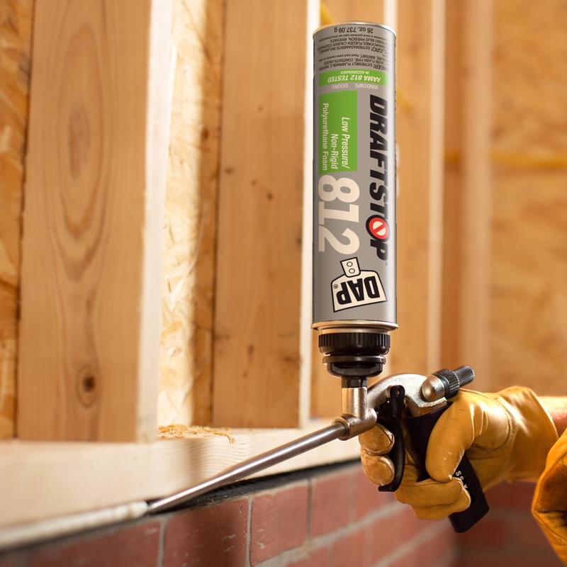 DAP Draftstop White Polyurethane Window and Door Sealant 26 oz