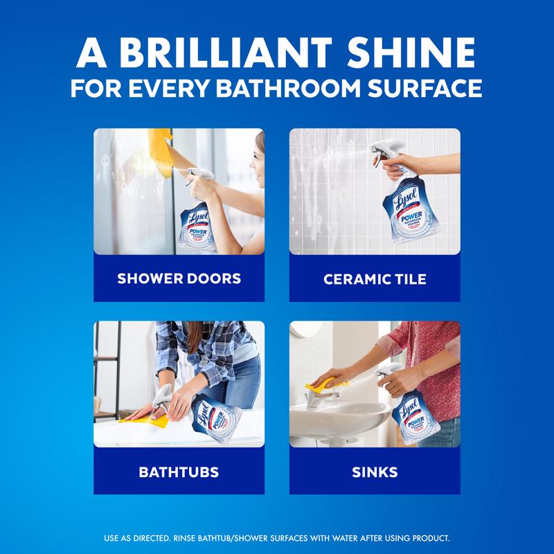 Lysol Island Breeze Scent Bathroom Tub and Tile Cleaner 32 oz Liquid Foam