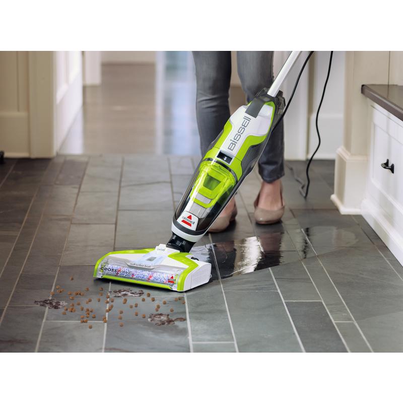 Bissell CrossWave 0.1 gal Corded Upright Stick Wet/Dry Vacuum Tool Only 4.4 amps 120 V