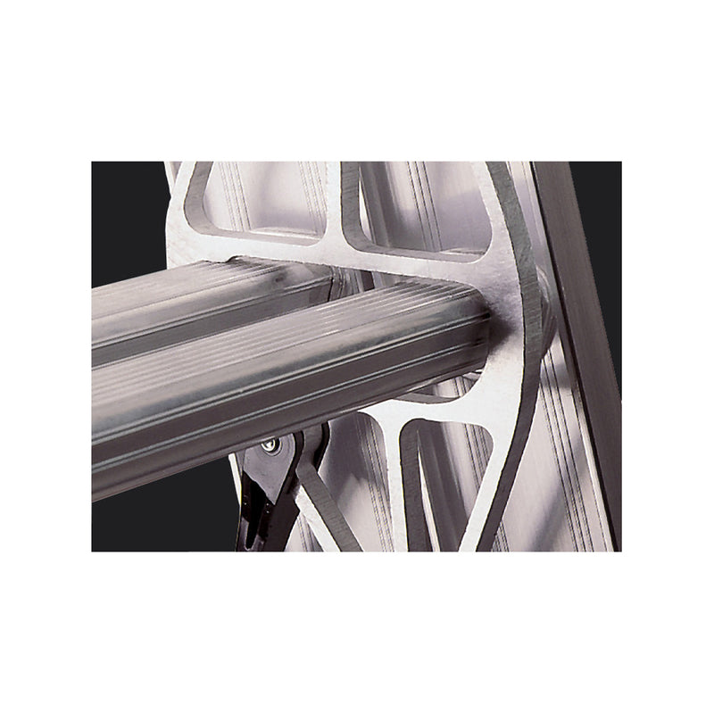 Werner 28 ft. H Aluminum Extension Ladder Type IA 300 lb. capacity