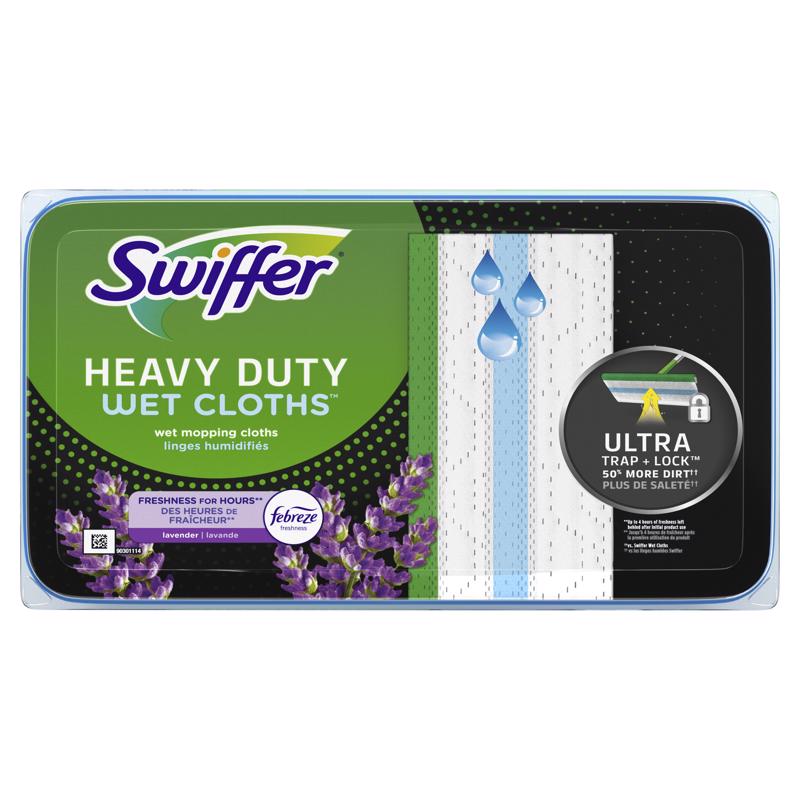 Swiffer Sweeper 5.4 in. Wet Microfiber Mop Refill Pad 20 pk