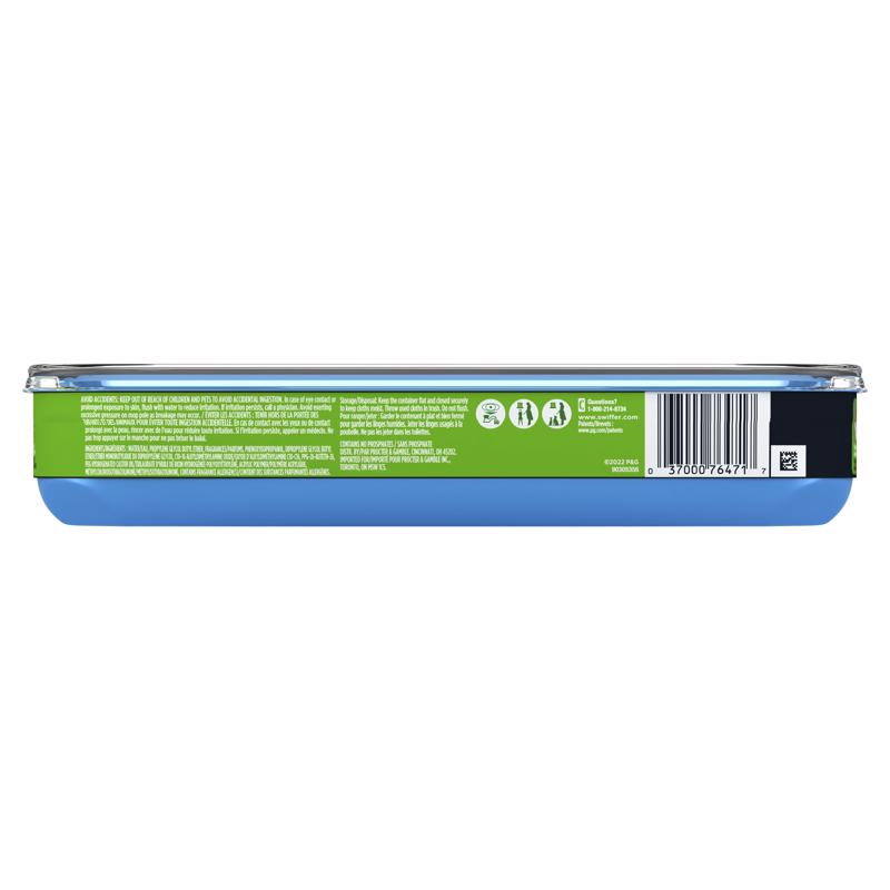 Swiffer Sweeper 5.4 in. Wet Microfiber Mop Refill Pad 10 pk