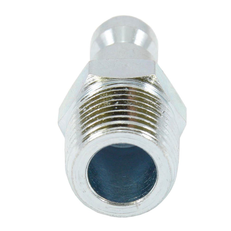 Forney Steel Air Plug 3/8 in. Male X 1/4 in.