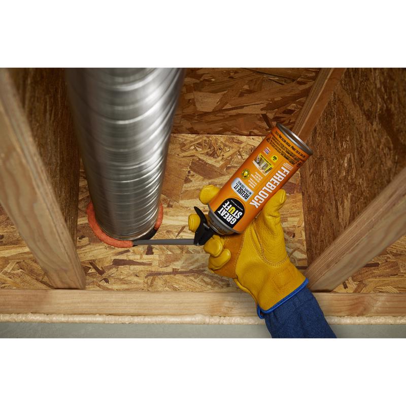 Great Stuff Smart Dispenser Orange Polyurethane Fireblock Foam Sealant 12 oz