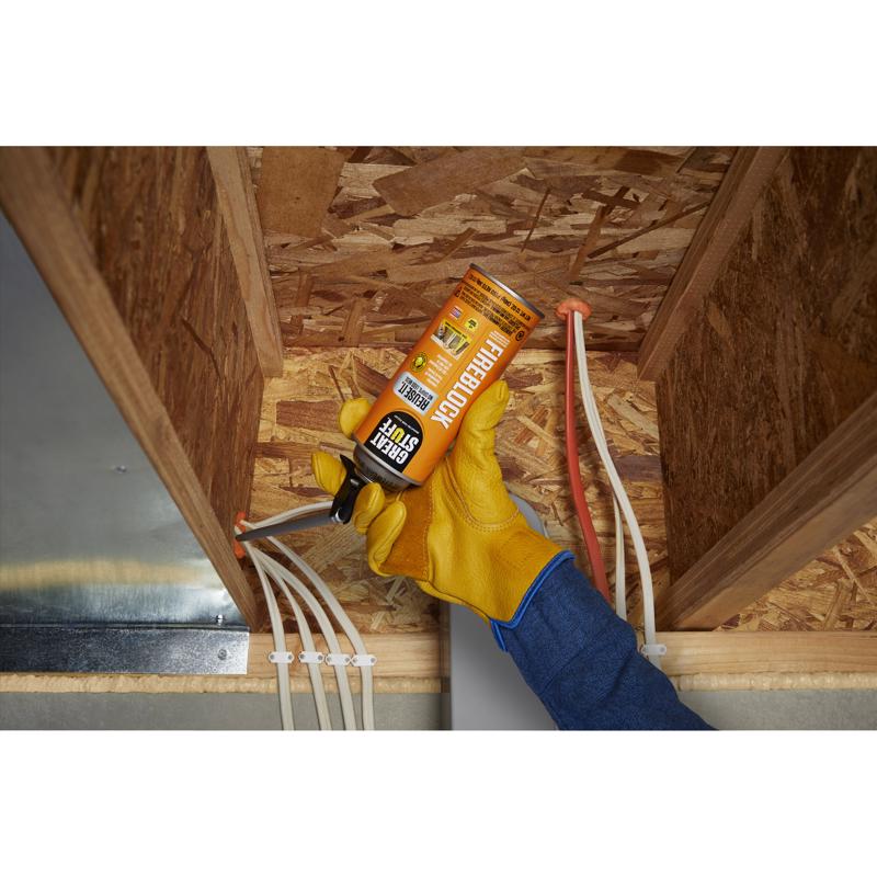 Great Stuff Smart Dispenser Orange Polyurethane Fireblock Foam Sealant 12 oz