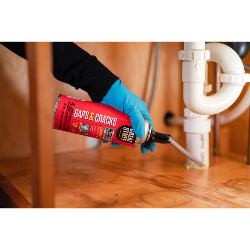 Great Stuff Smart Dispenser Ivory Polyurethane Insulating Foam Sealant 12 oz