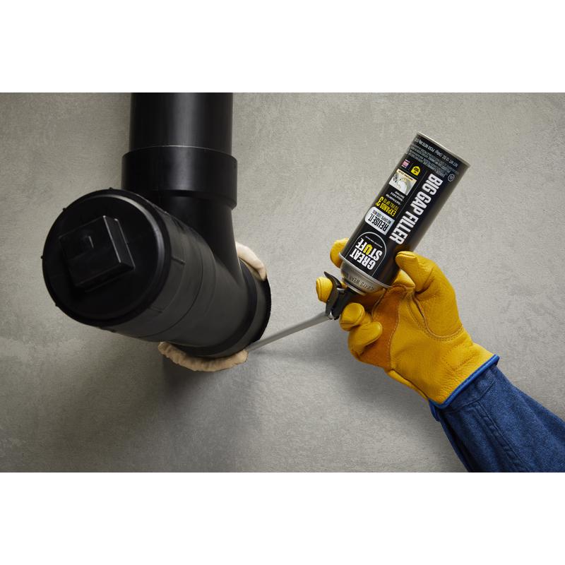 Great Stuff Smart Dispenser Ivory Polyurethane Insulating Foam Sealant 12 oz