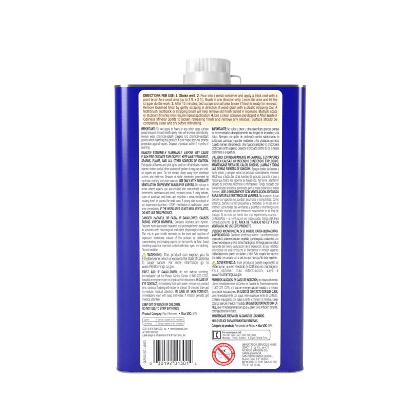 Klean Strip Premium Paint and Varnish Stripper 1 qt