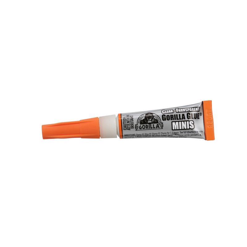 Gorilla High Strength Glue Clear All Purpose Adhesive 4 pk