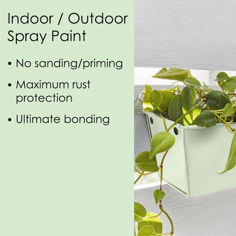 Krylon Fusion All-In-One Matte Sea Green Paint+Primer Spray Paint 12 oz