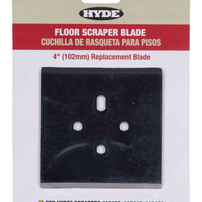 Hyde 4 in. W High Carbon Steel Floor Scraper Blade