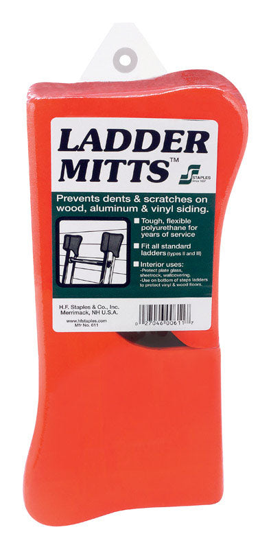 Staples Polyurethane Red Ladder Mitts