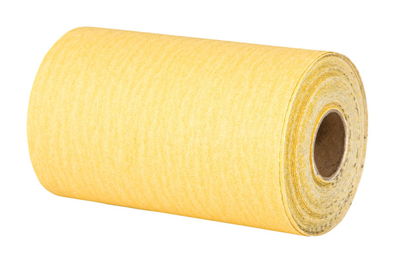 Norton Stick & Sand 360 in. L X 4-1/2 in. W 120 Grit Aluminum Oxide Adhesive Back Sheet Roll