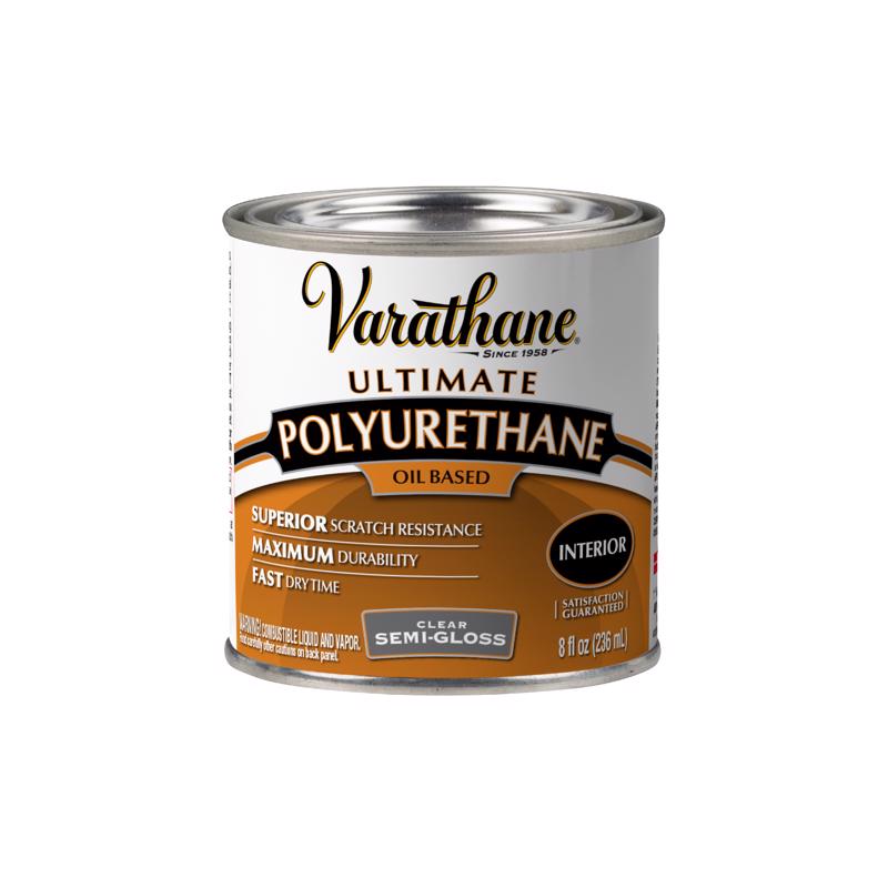 Varathane Ultimate Semi-Gloss Clear Oil-Based Polyurethane 0.5 pt