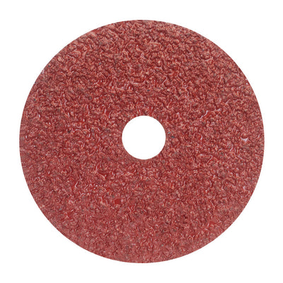 Norton 5 in. Aluminum Oxide Center Mount F226/F240 Fiber Disc 16 Grit Extra Coarse 25 pk