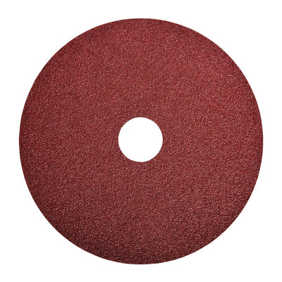 Norton 5 in. D X 7/8 in. Aluminum Oxide Fiber Disc 50 Grit 25 pc