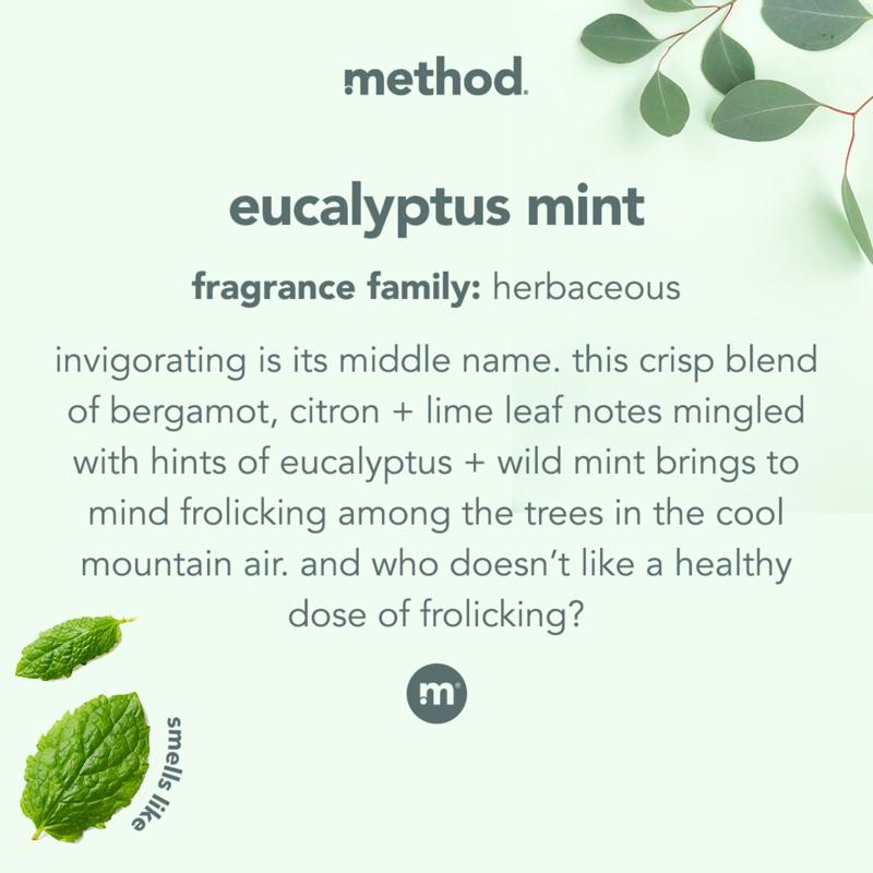 Method Eucalyptus Mint Scent Daily Shower Cleaner 28 oz Liquid