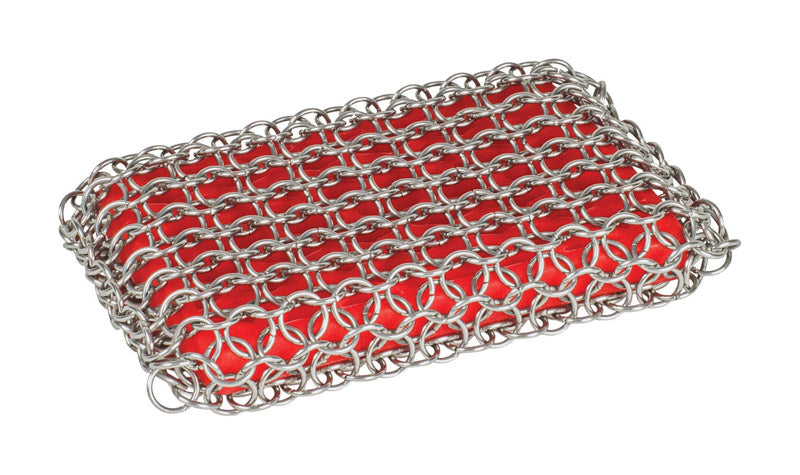 Lodge Chainmail Heavy Duty Scrubbing Pad For Cast Iron 8.71 in. L