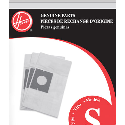 Hoover Vacuum Bag 3 pk Type S
