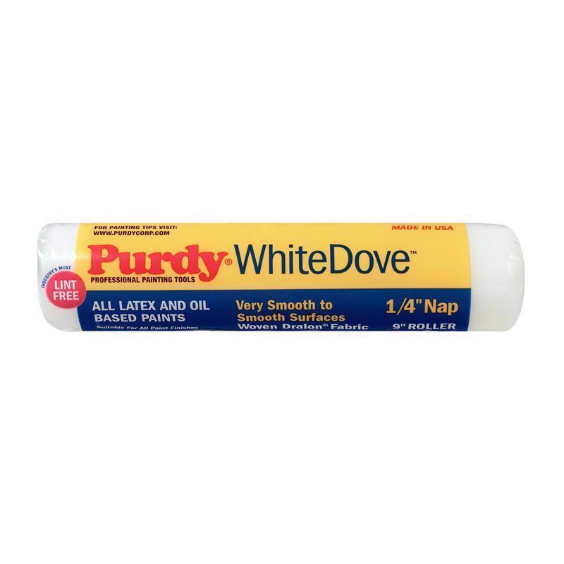 Purdy White Dove Woven Fabric 9 in. W X 1/4 in. Paint Roller Cover