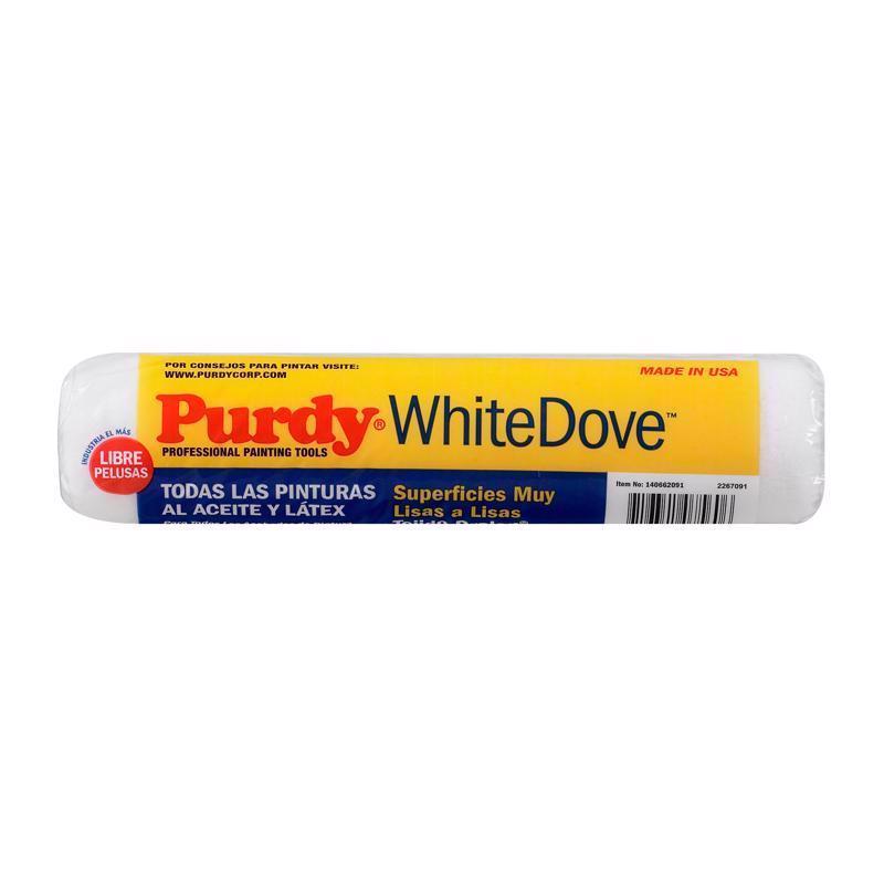 Purdy White Dove Woven Fabric 9 in. W X 1/4 in. Paint Roller Cover