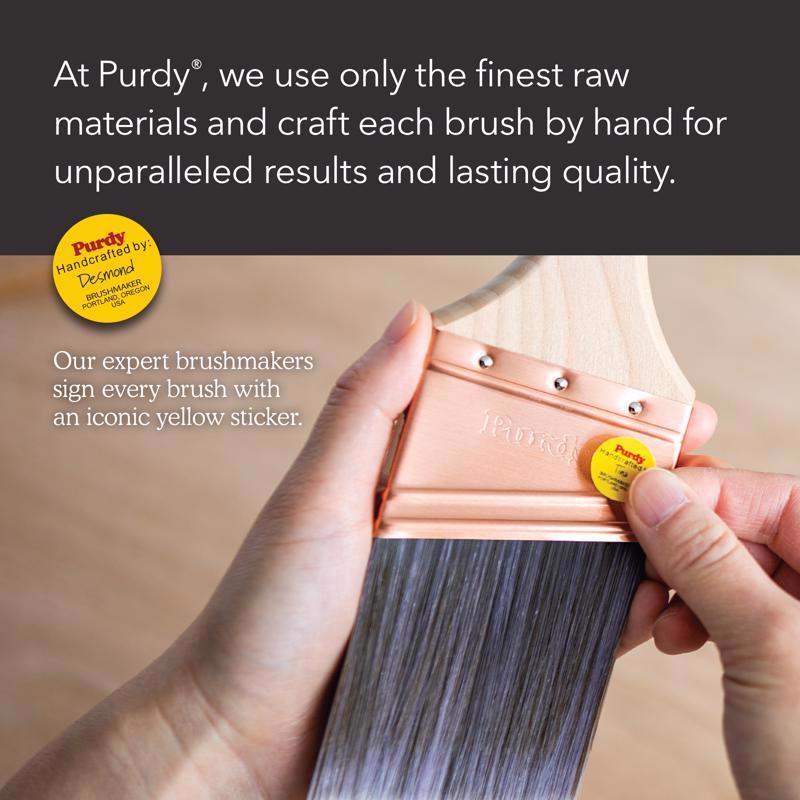 Purdy XL Swan 4 in. Medium Stiff Flat Wall Brush