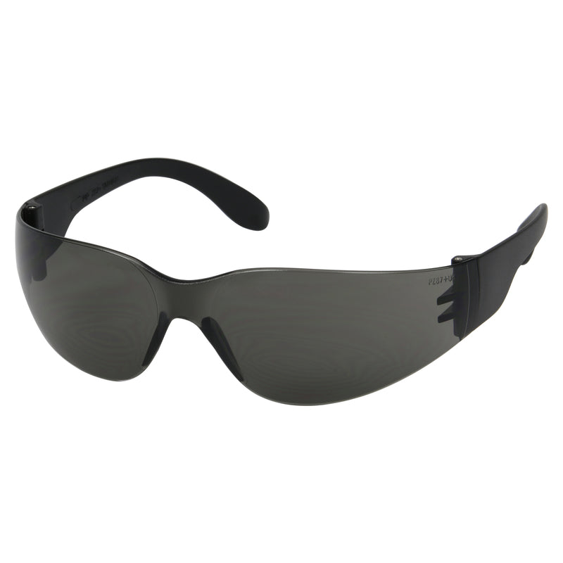 Safety Works Anti-Fog Safety Glasses Gray Lens Black Frame