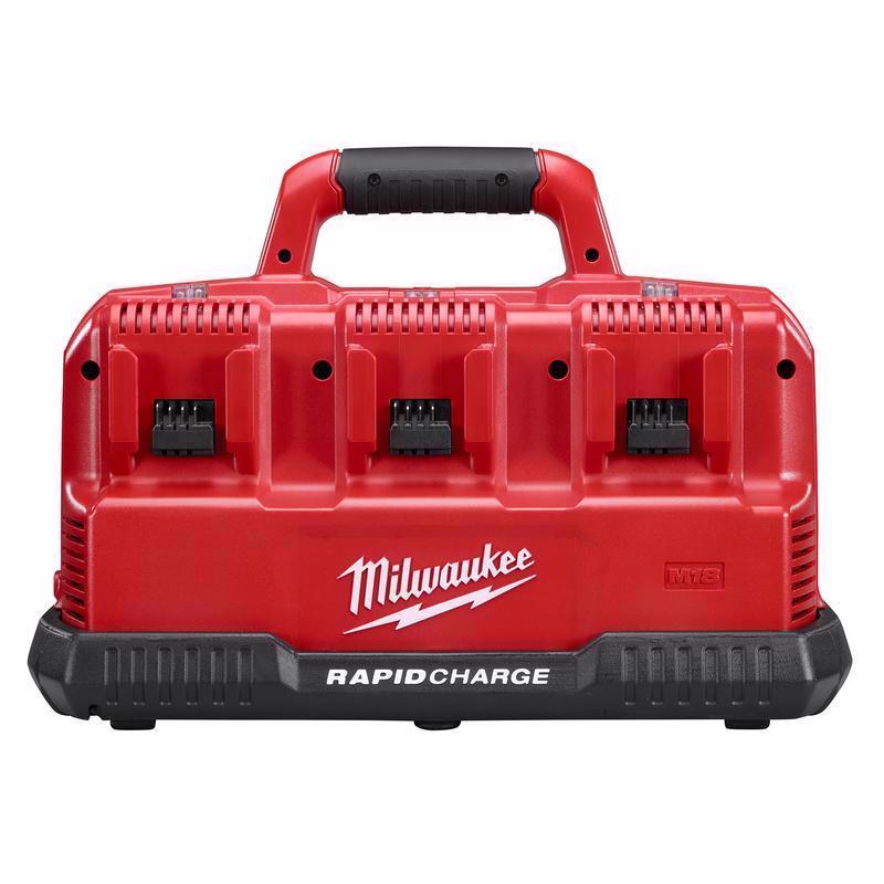 Milwaukee M18/M12 18/12 V 6-Port Rapid Charging Station