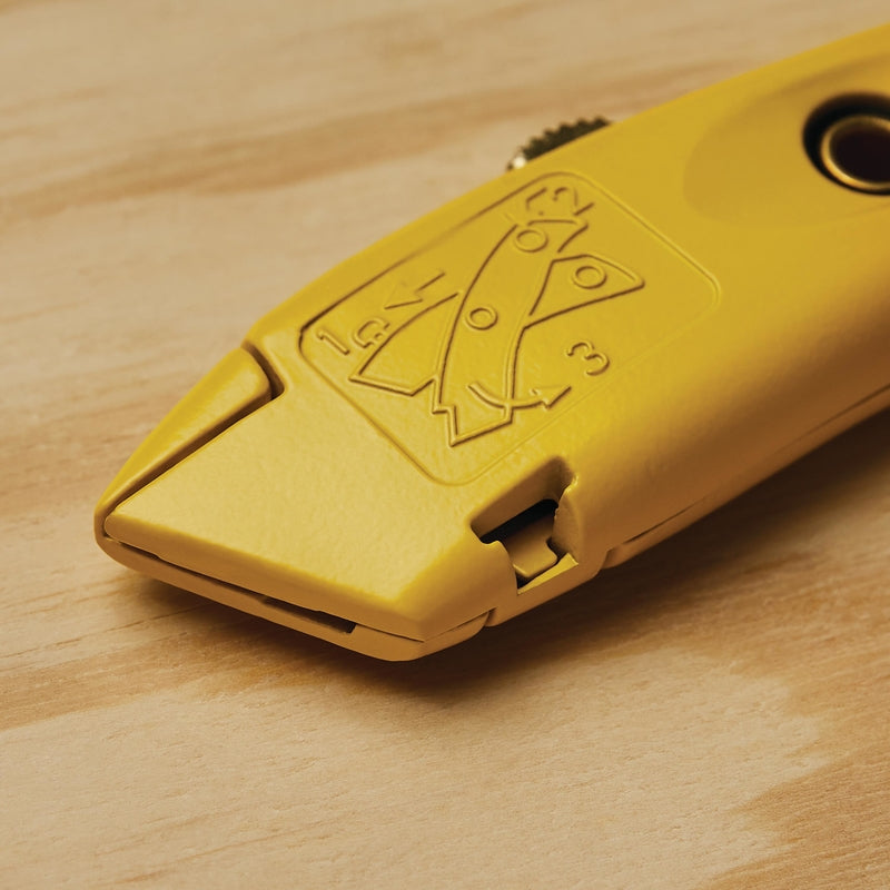 Stanley Swivel-Lock Retractable Utility Knife Yellow