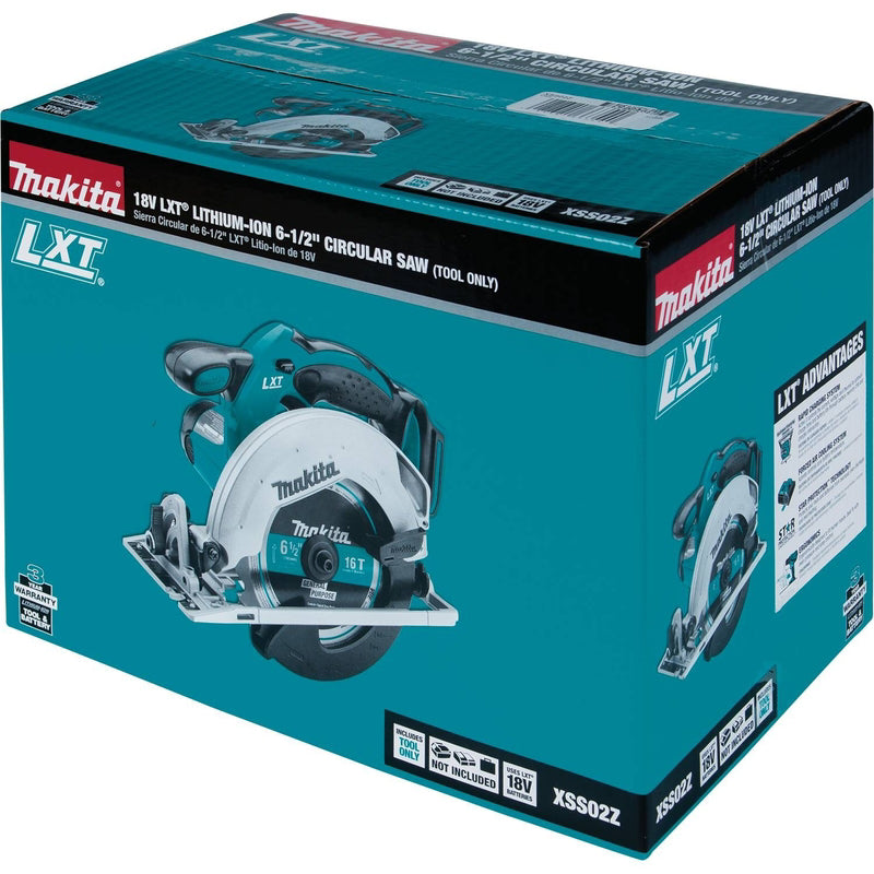 Makita 18V 6-1/2 in. Cordless Brushed Circular Saw Tool Only