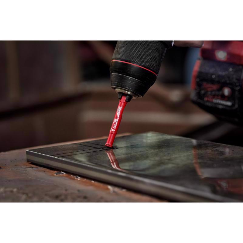 Milwaukee Diamond Max 3/16 in. Diamond Grit Glass/Porcelain/Tile/Stone 3 in. L X 1/4 in. D Hole Saw