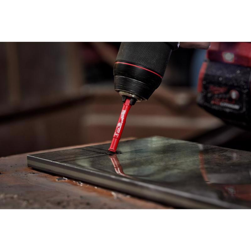 Milwaukee Diamond Max 3/8 in. Diamond Grit Glass/Porcelain/Tile/Stone 3 in. L X 1/4 in. D Hole Saw