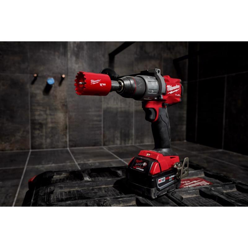 Milwaukee Diamond Max 1-3/8 in. Diamond Grit Glass, Porcelain, Tile, and Stone 2.9 in. L X 7/16 in.