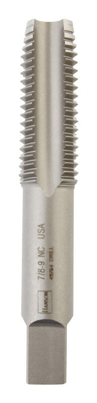 Irwin Hanson High Carbon Steel SAE Fraction Tap 7/8 in.