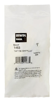 Irwin Hanson High Carbon Steel SAE Fraction Tap 7/8 in.