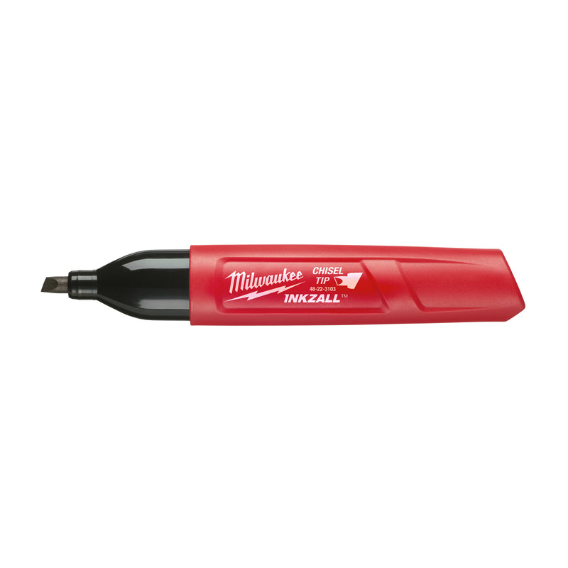 Milwaukee INKZALL Black Medium Chisel Tip Jobsite Marker