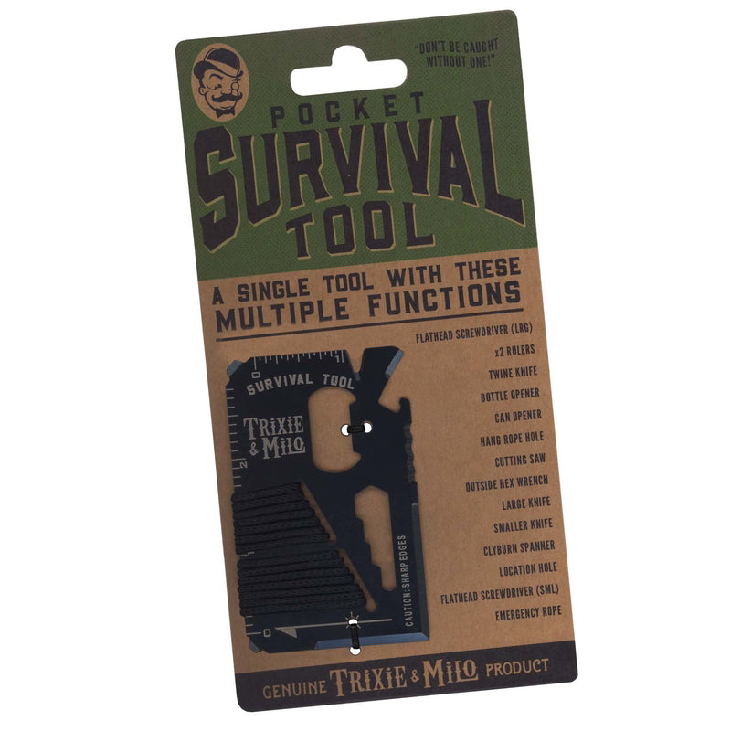 Trixie & Milo Survival Wallet Multi-Tool