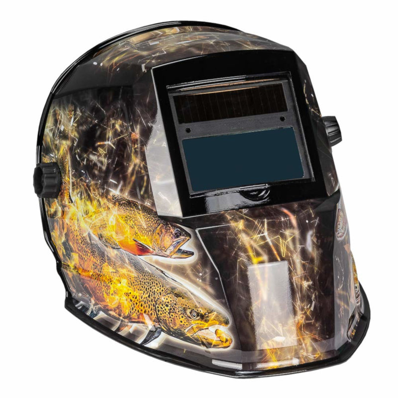 Forney Auto-Darkening Variable Shade Outdoor Angler Welding Helmet