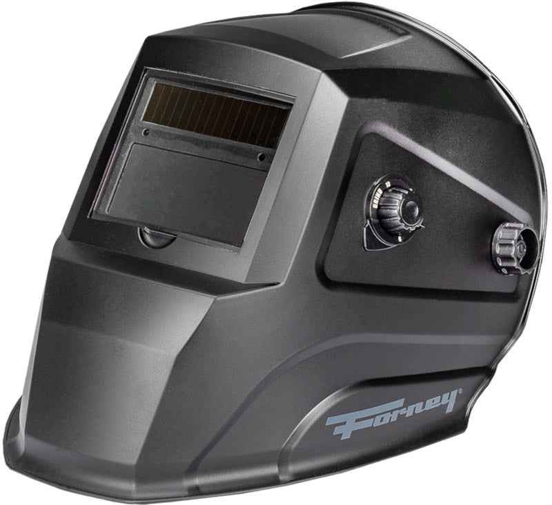 Forney 3.6 in. H X 1.63 in. W Auto-Darkening Variable Shade Welding Helmet Black Matte