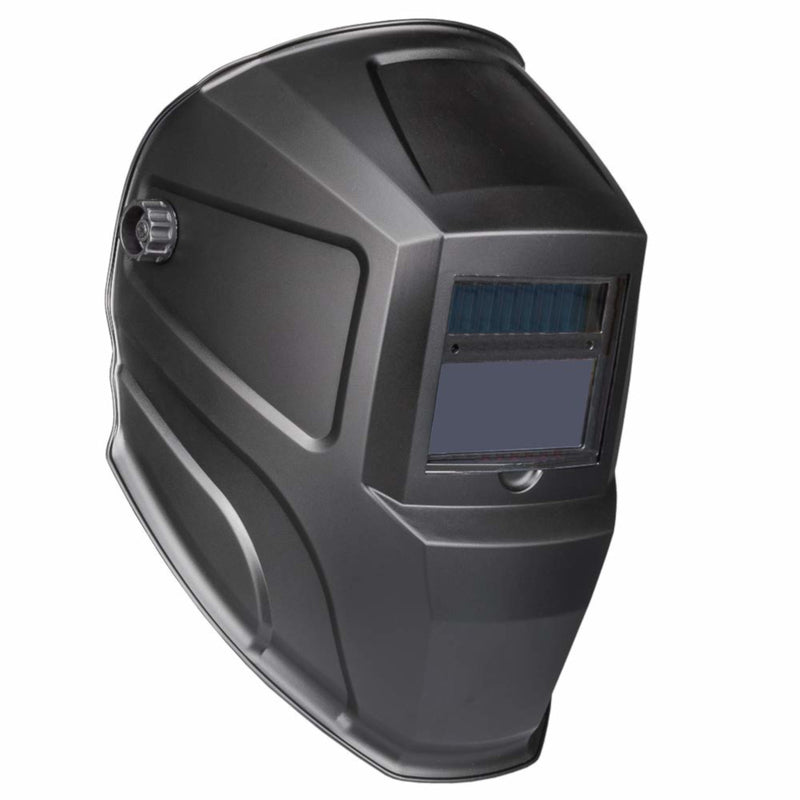 Forney 3.6 in. H X 1.63 in. W Auto-Darkening Variable Shade Welding Helmet Black Matte