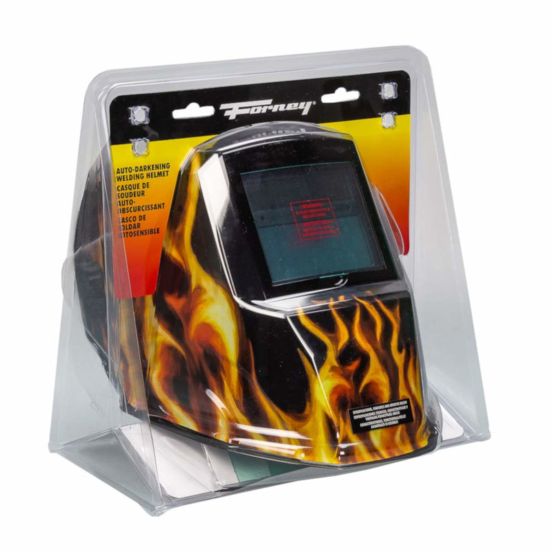 Forney Auto-Darkening Variable Shade Welding Helmet Scortch