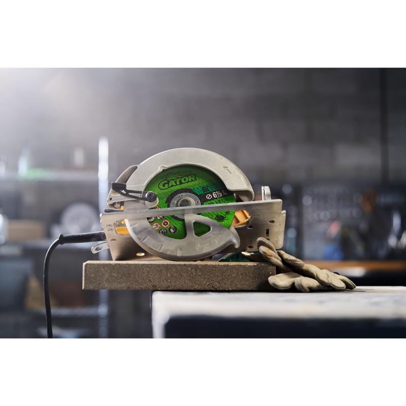 Gator 6-1/2 in. D X 5/8 in. Masonry Cutting Wheel