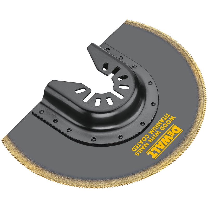 DeWalt Universal Fitment Titanium Flush Cut Round Oscillating Blade