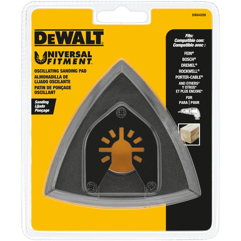 DeWalt Universal Fitment 3-1/4 in. L Triangular Oscillating Sanding Pad